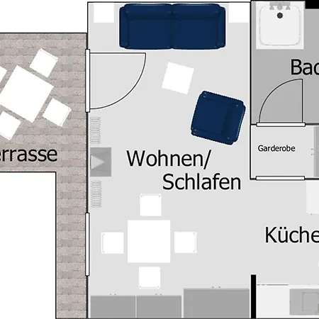 Residenz Am Rosengarten 1 아파트